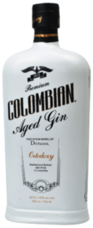 Dictador Premium Colombiana Ortodoxy White 43% 0,7l (holá fľaša)