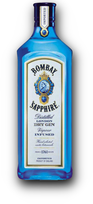 Bombay Sapphire 40% 1,0L (holá fľaša)